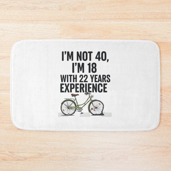 Item preview, Funny 40th Birthday Shirt – I’m Not 40, I’m 18 With 22 Years Experience Tee designed and sold by Clothesbest.