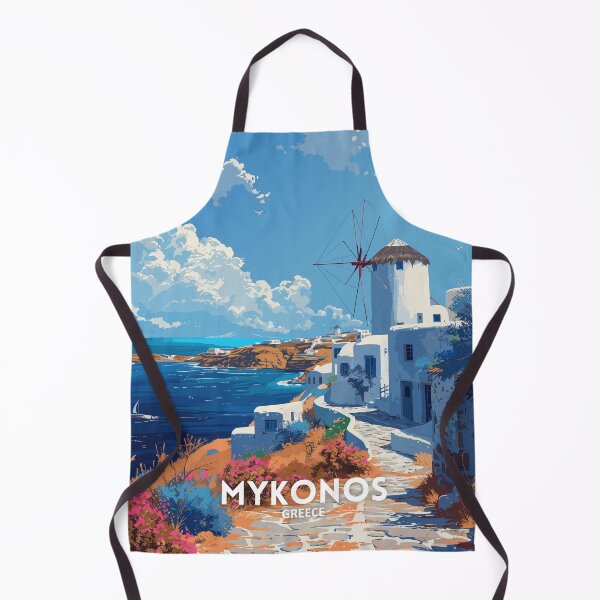 Item preview, Mykonos Greece - Travel art designed and sold by Marciolini.