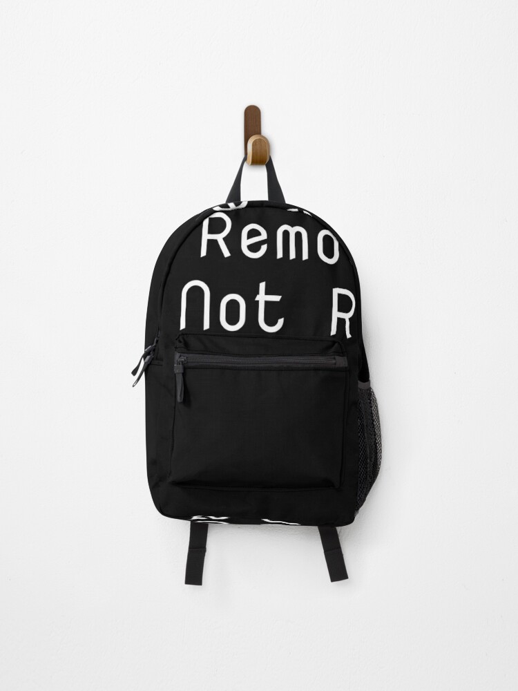 Thumbnail 1 of 3, Backpack, Remote But Not Removed designed and sold by Ninjacatoff.