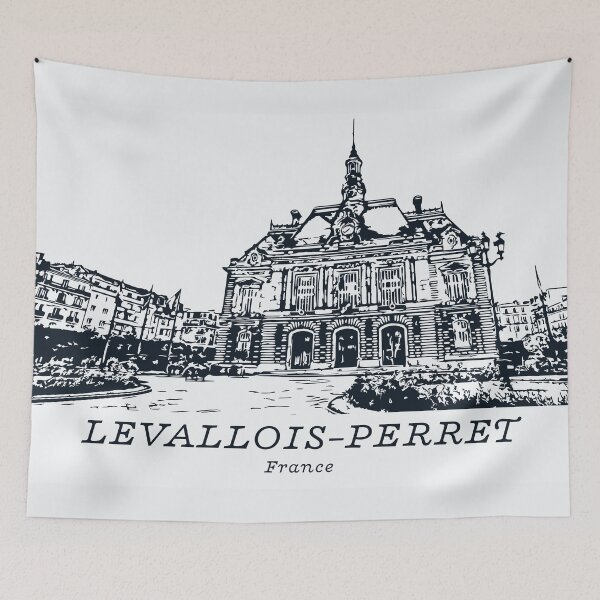 Item preview, Levallois-Perret - France designed and sold by Lakeric Cityscapes.