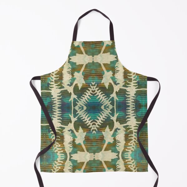 Item preview, Negative Space Monoprint Pattern designed and sold by vallisrowe.