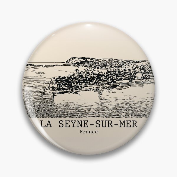 Item preview, La Seyne-sur-Mer - France designed and sold by Lakeric Cityscapes.