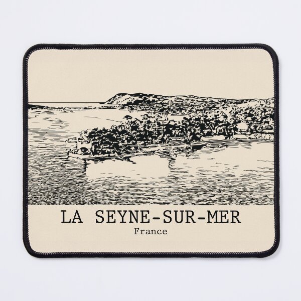 Item preview, La Seyne-sur-Mer - France designed and sold by Lakeric Cityscapes.