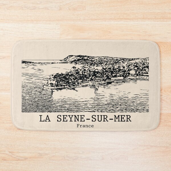 Item preview, La Seyne-sur-Mer - France designed and sold by Lakeric Cityscapes.