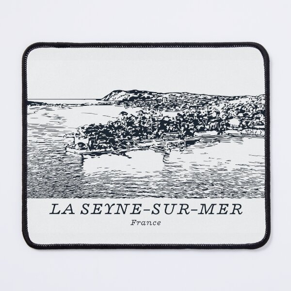 Item preview, La Seyne-sur-Mer - France designed and sold by Lakeric Cityscapes.