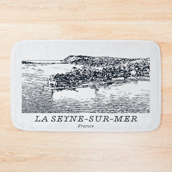 Item preview, La Seyne-sur-Mer - France designed and sold by Lakeric Cityscapes.