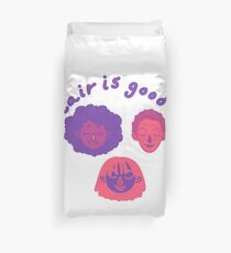 all hair is good hair Duvet Cover
