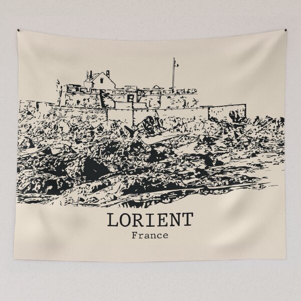 Item preview, Lorient - France designed and sold by Lakeric Cityscapes.