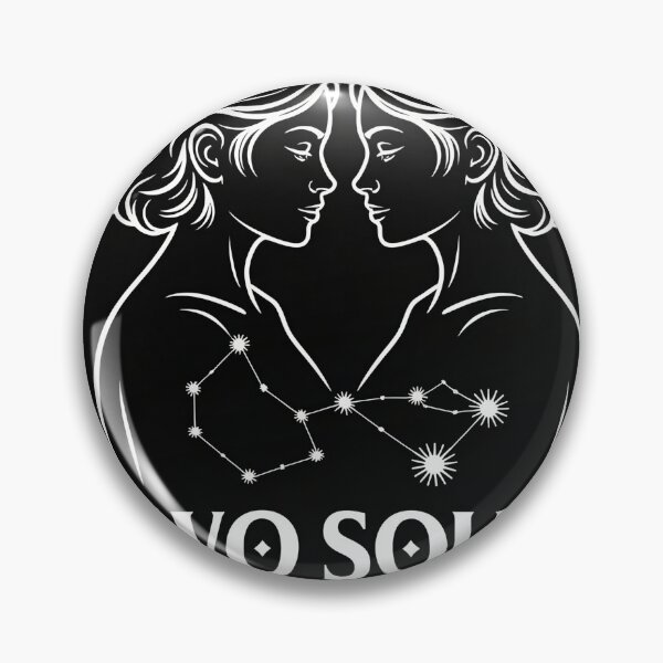 Item preview, Gemini -Two Souls one Mind ,Gemini Zodiac Twins designed and sold by Viktorio Art Shop.