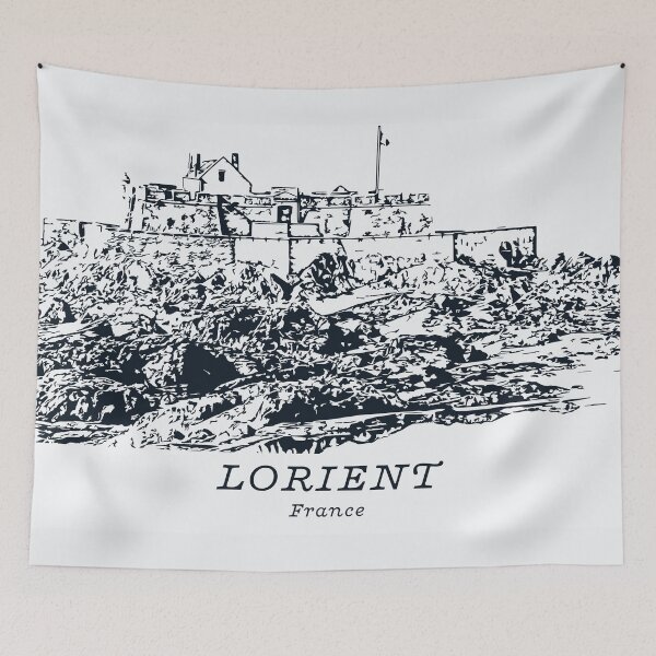 Item preview, Lorient - France designed and sold by Lakeric Cityscapes.
