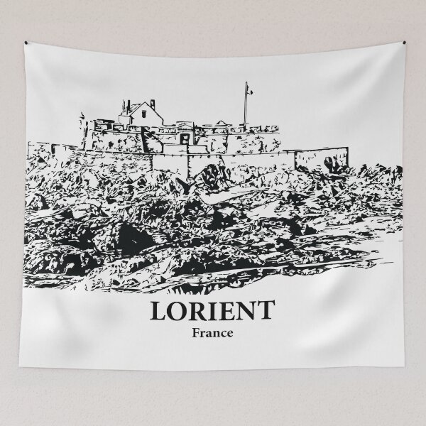 Item preview, Lorient - France designed and sold by Lakeric Cityscapes.