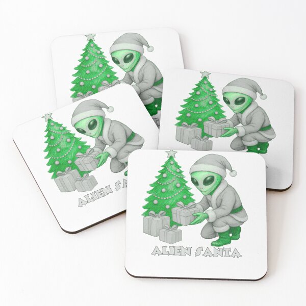 Item preview, ALIEN SANTA designed and sold by DOKOTO.
