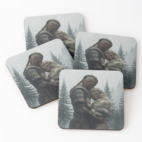 Item preview, Viking Embrace in the Mist designed and sold by MythologyRealm.