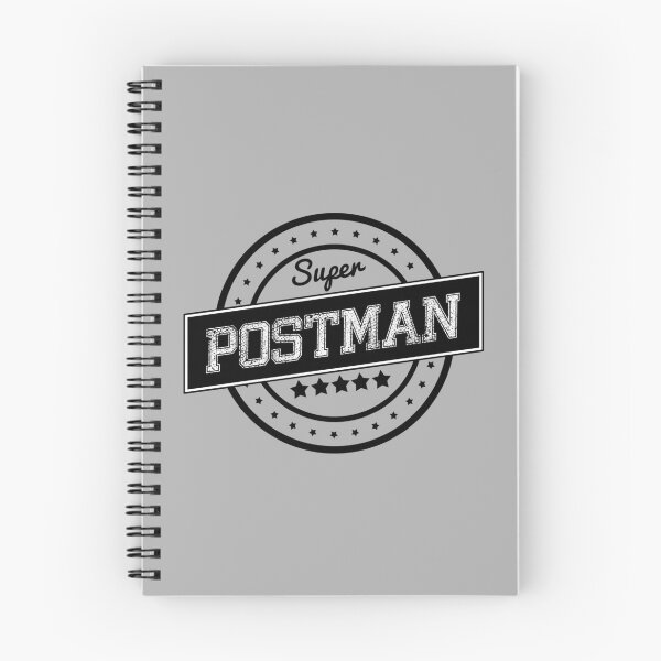 Item preview, Super Postman retro badge  designed and sold by WAMTEES.