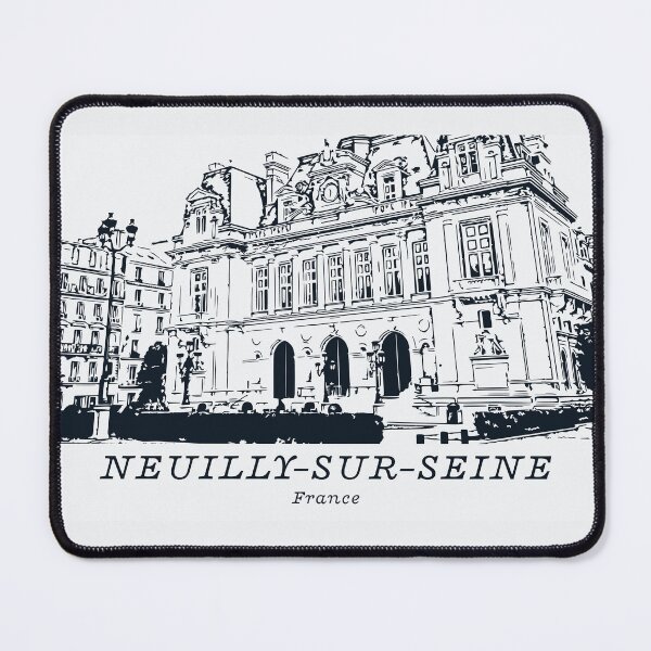 Aperçu de l'œuvre Neuilly-sur-Seine - France créée et vendue par Lakeric Cityscapes.