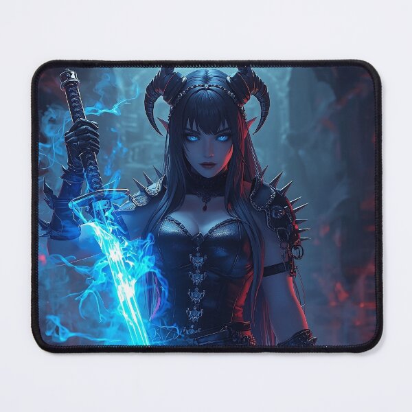 Item preview, The Blue-Flame Warrior designed and sold by Aether Sentinel.