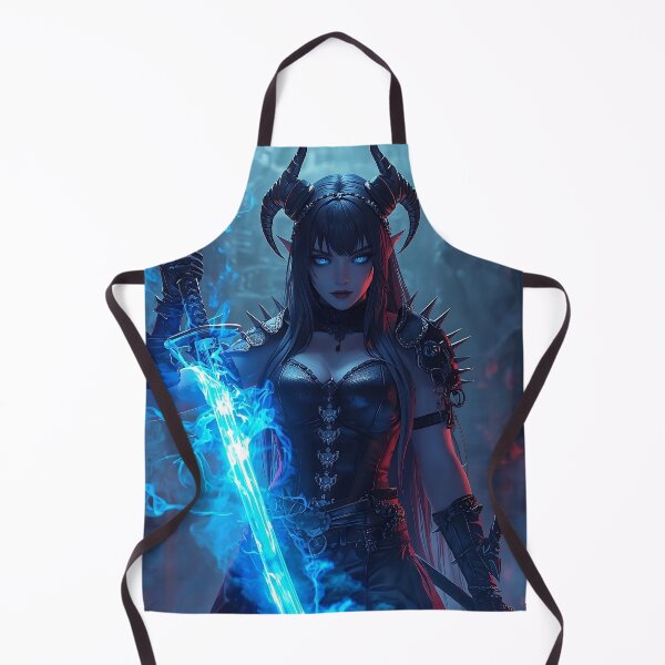 Item preview, The Blue-Flame Warrior designed and sold by Aether Sentinel.