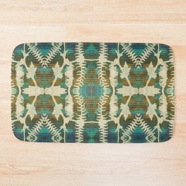 Item preview, Negative Space Monoprint Pattern designed and sold by vallisrowe.
