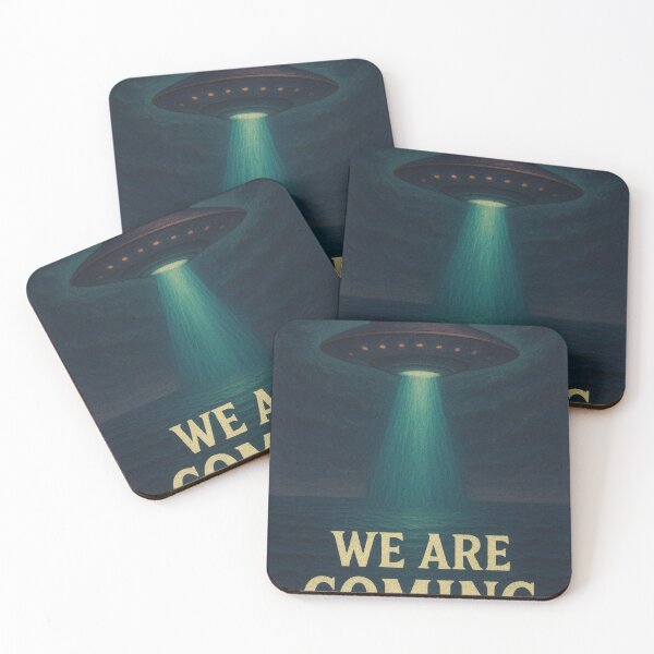 Item preview, UFO We Are Coming designed and sold by GBDesigner.