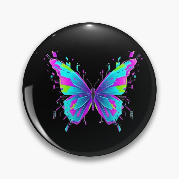 Item preview, Vibrant Cyber Butterfly designed and sold by Giuly’s world.