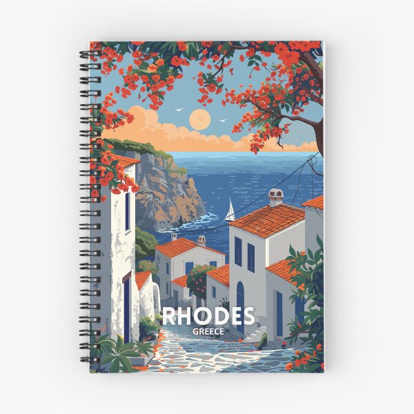 Item preview, Rhodes Greece - Travel art designed and sold by Marciolini.