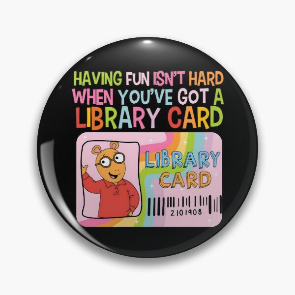 Item preview, Having Fun Isn't Hard When You've Got A Library Card Arthur  Childhood Tee / Having Fun Isn't Hard Christmas Gift Men Woman Kids  designed and sold by Taylor  ART.