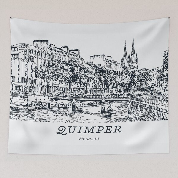 Item preview, Quimper - France designed and sold by Lakeric Cityscapes.
