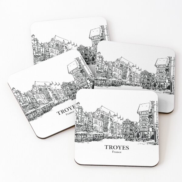Item preview, Troyes - France designed and sold by Lakeric Cityscapes.