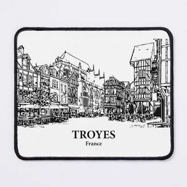 Item preview, Troyes - France designed and sold by Lakeric Cityscapes.
