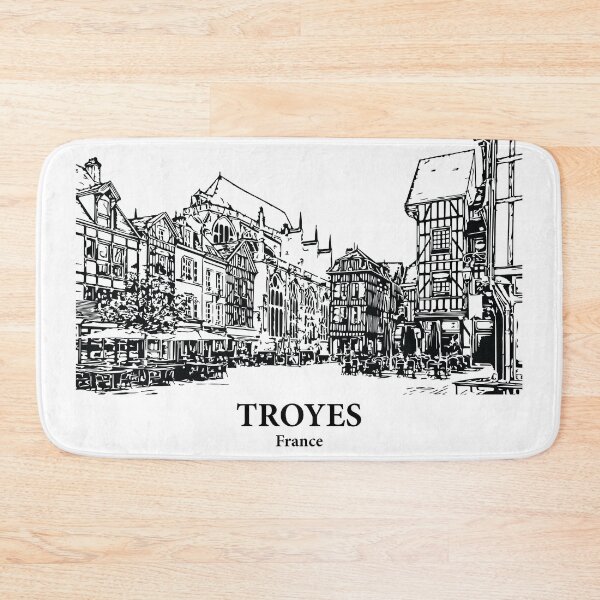 Item preview, Troyes - France designed and sold by Lakeric Cityscapes.