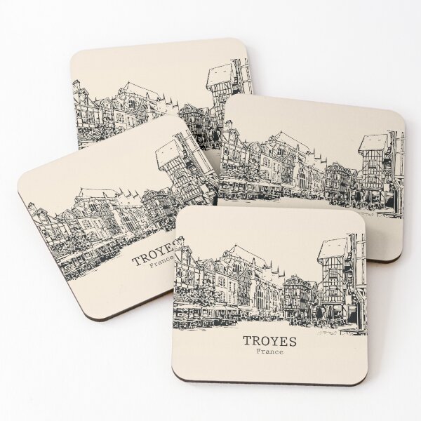 Item preview, Troyes - France designed and sold by Lakeric Cityscapes.