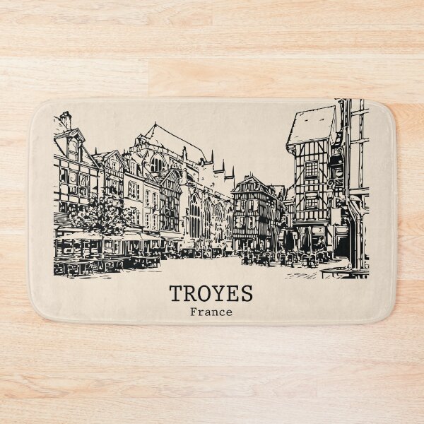 Item preview, Troyes - France designed and sold by Lakeric Cityscapes.
