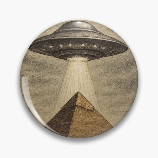 Item preview, UFO Pyramid Egypt designed and sold by GBDesigner.