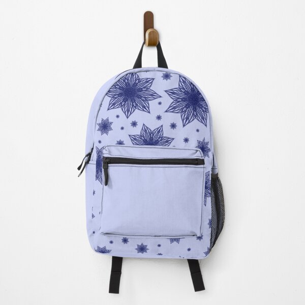 Item preview, Snowfall of fluffy blue snowflakes designed and sold by Cherevan.