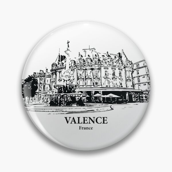 Artikelvorschau, Valence – Frankreich entworfen und verkauft von Lakeric Cityscapes.