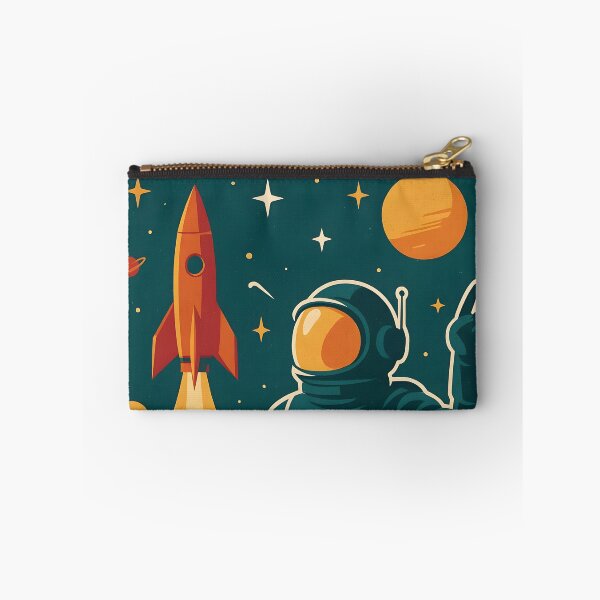 Item preview, Retro Space Adventure Poster - Discover New Worlds. designed and sold by The-T-In-Retro.
