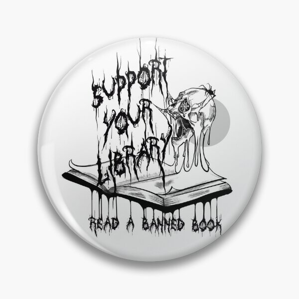 Item preview, Support your library designed and sold by CryptCreation.