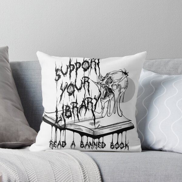 Item preview, Support your library designed and sold by CryptCreation.