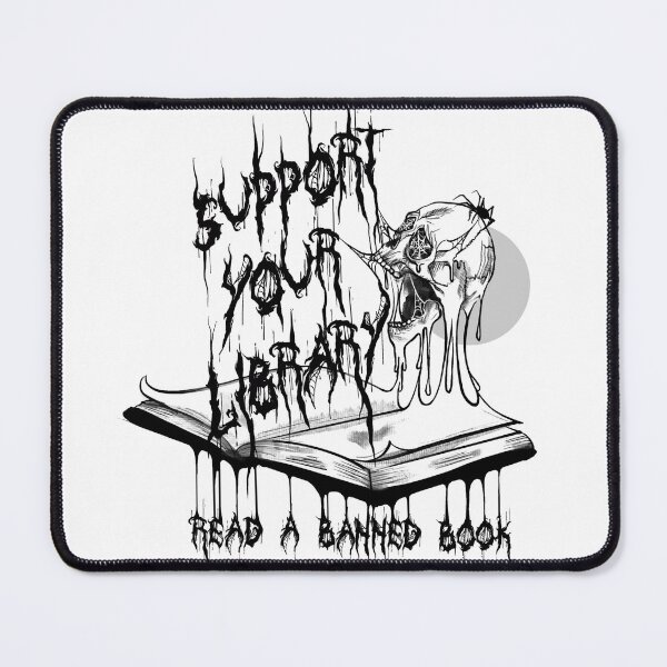Item preview, Support your library designed and sold by CryptCreation.