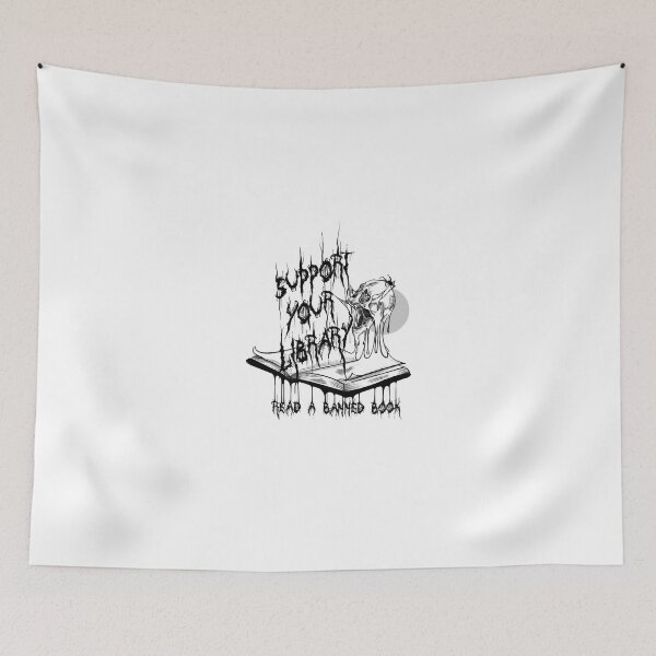 Item preview, Support your library designed and sold by CryptCreation.