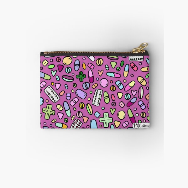 Item preview, Pharmacy Doodles: Purple Pills designed and sold by Pillustrated Designs.