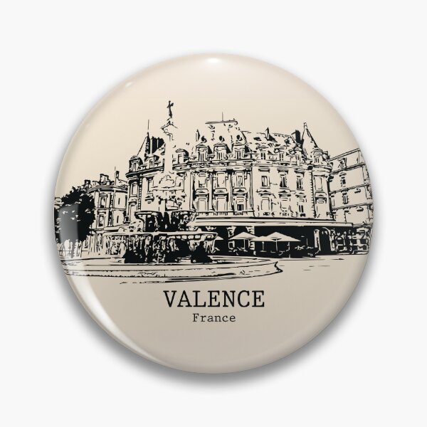 Artikelvorschau, Valence – Frankreich entworfen und verkauft von Lakeric Cityscapes.