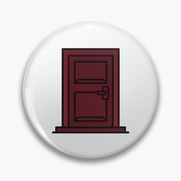 Item preview, Hello Neighbor Fanart - Minimal Geometric Basement Door designed and sold by Le Grand Requin.