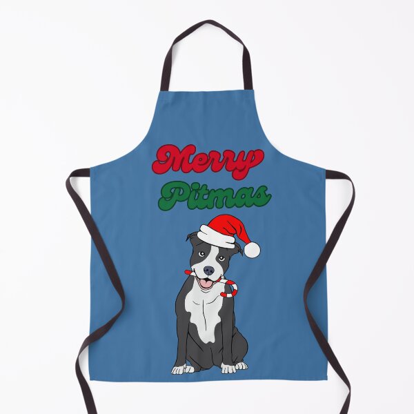 Item preview, Merry Pitmas Blue Candy Cane designed and sold by BrindleBabes.