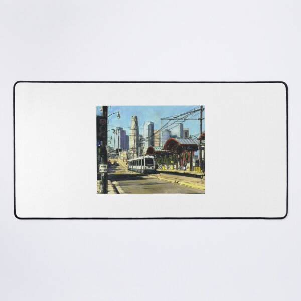 Item preview, 1st Street Train Station LA designed and sold by Randy Sprout Fine Art.