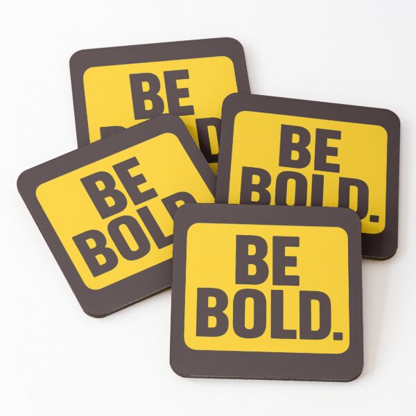 Item preview, BE BOLD – Motivational Bold Typography Design | Inspirational Quote Apparel designed and sold by ArtVoyageShop.