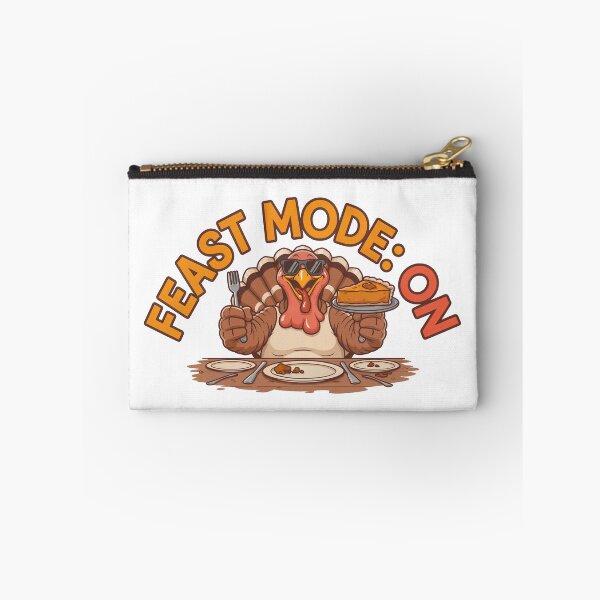 Item preview, FEAST MODE: ON – Funny Thanksgiving Turkey designed and sold by GrzeGorzoG.