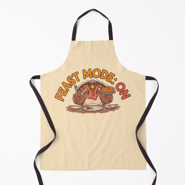 Item preview, FEAST MODE: ON – Funny Thanksgiving Turkey designed and sold by GrzeGorzoG.