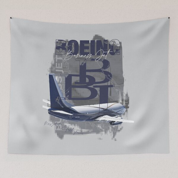 Item preview, Boeing Business Jet | MO3 | N839BA designed and sold by Dihedral Mockups.