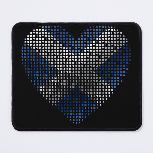 Item preview, Scotland Merry Christmas Typography Heart Art - Scottish Holiday Festive Gift designed and sold by Loom on the Loch.